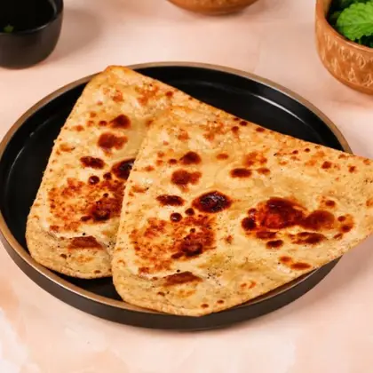 2 Triangle Paratha