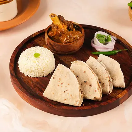 Mutton Thali [2 Pieces]